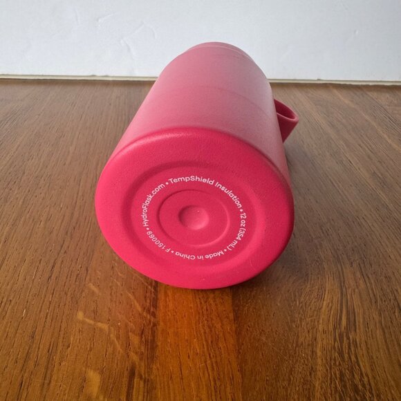 Hydro Flask Kids Wide Mouth Water Bottle 12oz Double Wall Insulated Pink Steel - Picture 5 of 8